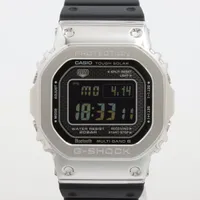 カシオ Gショック GMW-B5000-1JF SS×ラバー ソーラー デジタル文字盤 Ａランク