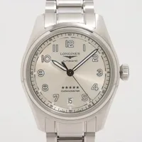 ロンジン スピリット L3.410.4.63.6 SS AT シルバー文字盤