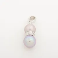 タサキ パール ダイヤ K18WG ＡＢランク