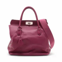 エルメス ツールボックス33 エバーカラー トスカ シルバー金具