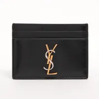 サンローランパリ YSLライン ALM607738 クロコ型押し