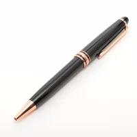 モンブラン マイスターシュテュック ローズゴールドコート クラシック 112679 GP×レジン ボールペン ブラック×ローズゴールド ＡＢランク