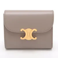 【ほぼ未使用】 セリーヌ スモール フラップウォレット トリオンフ ブロンズ 楽天市場】【新品】セリーヌ CELINE 折り財布 スモール フラップ