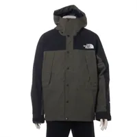 ノースフェイス ナイロン ジャケット ブラック×カーキ ＡＢランク