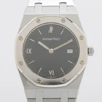 オーデマピゲ ロイヤルオーク 56175SP/O/0789ST/01 SS×PT QZ 黒文字盤