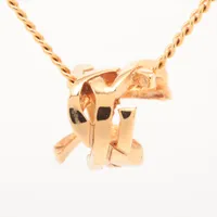 サンローラン YSLロゴ GP ネックレス ゴールド ＡＢランク