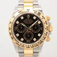 ロレックス コスモグラフデイトナ 116503G SS×YG AT 黒文字盤