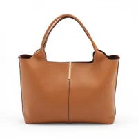 トッズ ショッピング ミディアム レザー トートバッグ ブラウン ＳＡランク