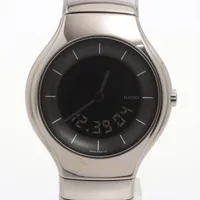 ラドー トゥルー TI×CE QZ デジタル文字盤