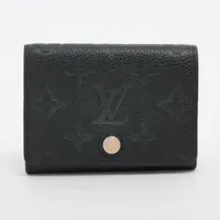 ヴィトン モノグラム アンプラント アンヴェロップカルトドゥヴィジット M58456 カードケース ノワール