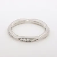 シャネル カメリア ハーフエタニティ ダイヤ リング 750(PG) 45 AB