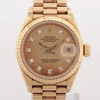 ロレックス デイトジャスト 69178G YG AT シャンパン文字盤