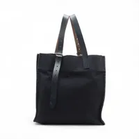 エルメス エトリヴィエール トワルゴエラン×ヴァッシュハンター ネイビー シルバー金具