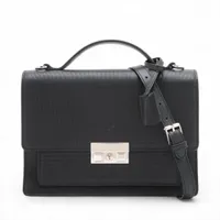 グッチ ディアマンテ レザー 2WAYハンドバッグ ブラック ＡＢランク