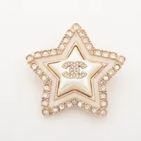 CHANEL ココマーク スター ブローチ 【ランク：S】 楽天市場】【シャネル】Chanel B14A パリダラス スター ココ