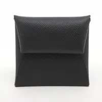 エルメス バスティア ヴォーエプソン ブラック シルバー金具 ＳＡランク