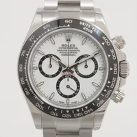 ロレックス コスモグラフデイトナ 126500LN SS AT 白文字盤 Ａランク