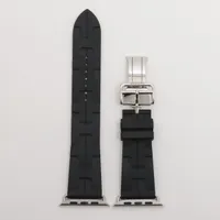 エルメス SS×ラバー ベルト ブラック Ａランク