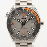 オメガ シーマスター 215.90.44.21.99.001 TI AT グレー文字盤 Ａランク