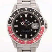 ロレックス GMTマスター Ⅱ 16710 SS AT 黒文字盤