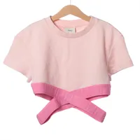 フェンディ ズッカ コットン Tシャツ ピンク ＡＢランク
