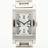 ブルガリ レッタンゴロ RT45S SS AT 白文字盤