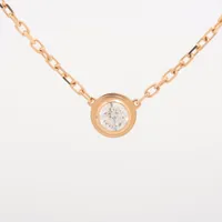 カルティエ ダムール LM ダイヤ 750(PG) ＡＢランク