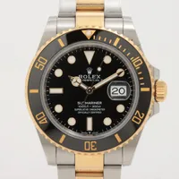 ロレックス サブマリーナ 126613LN SS×YG AT 黒文字盤