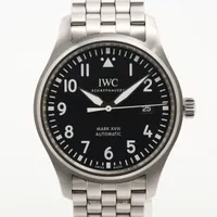 IWC パイロットウォッチ マークXVIII IW327011 SS AT 黒文字盤