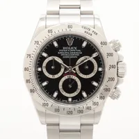 ロレックス コスモグラフデイトナ 116520 SS AT 黒文字盤