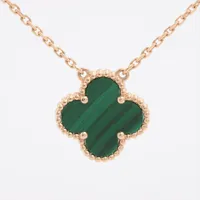 ヴァンクリーフ&アーペル ヴィンテージアルハンブラ マラカイト 750(YG)