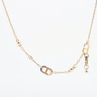 エルメス シュールメール GP×バッファローホーン ネックレス ゴールド ＳＡランク