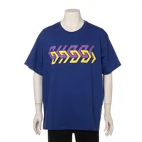 グッチ コットン Tシャツ パープル Ａランク