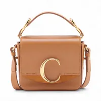 Chloe 2WAYバッグ ナチャ レザー スモールショルダーバッグ Aランク