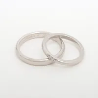 ティファニー クラシックバンド ダイヤ Pt950