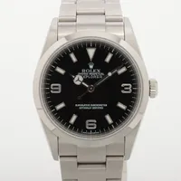 ロレックス エクスプローラーⅠ 114270 SS AT 黒文字盤