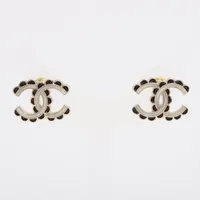 シャネル ココマーク GP ピアス(両耳用) C24B ＡＢランク