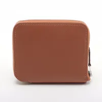 エルメス アザップコンパクト シルクイン エバーカラー ゴールド シルバー金具 Ａランク