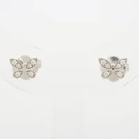 グラフ バタフライパヴェ ダイヤ ピアス 750(WG) Aランクの買取