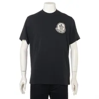 モンクレール コットン Tシャツ 23年 ブラック Ａランク