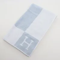 エルメス アヴァロン コットン タオル ライトブルー Ｓランク
