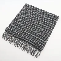 エルメス カシミヤ マフラー ブラック ＡＢランク