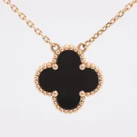 ヴァンクリーフ&アーペル ヴィンテージアルハンブラ オブシディアン