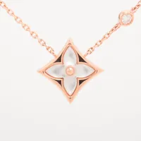 ヴィトン パンダンティフ スター ブロッサム BB シェル ダイヤ 750(PG)