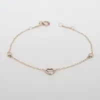 ティファニー バイザヤード オープンハート 2P 925 ブレスレット