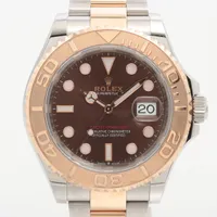 ロレックス ヨットマスター 126621 SS×PG AT チョコレート文字盤