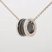 ブルガリ セーブ ザ チルドレン 925 ネックレス シルバー Ａランク