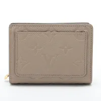 美品 LOUIS VUITTON ポルトフォイユ クレア 財布 M81649 ヴィトン バイカラー モノグラム アンプラント ポルトフォイユ