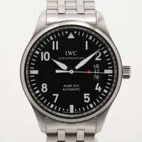 IWC パイロットウォッチ マークⅩⅦ IW326504 SS AT 黒文字盤 Ａランク