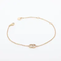 ディオール Clair D Lune クレール ディー リュヌ GP ブレスレット ゴールド ＡＢランク